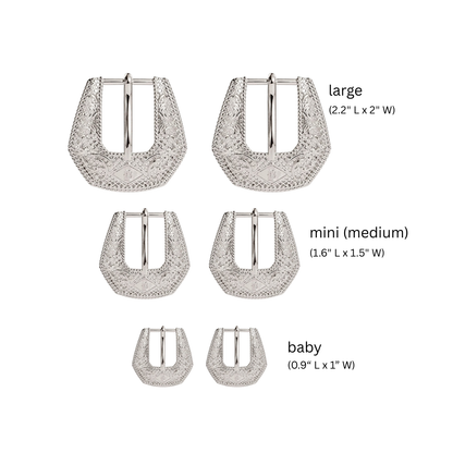 Buckle Betty Earrings