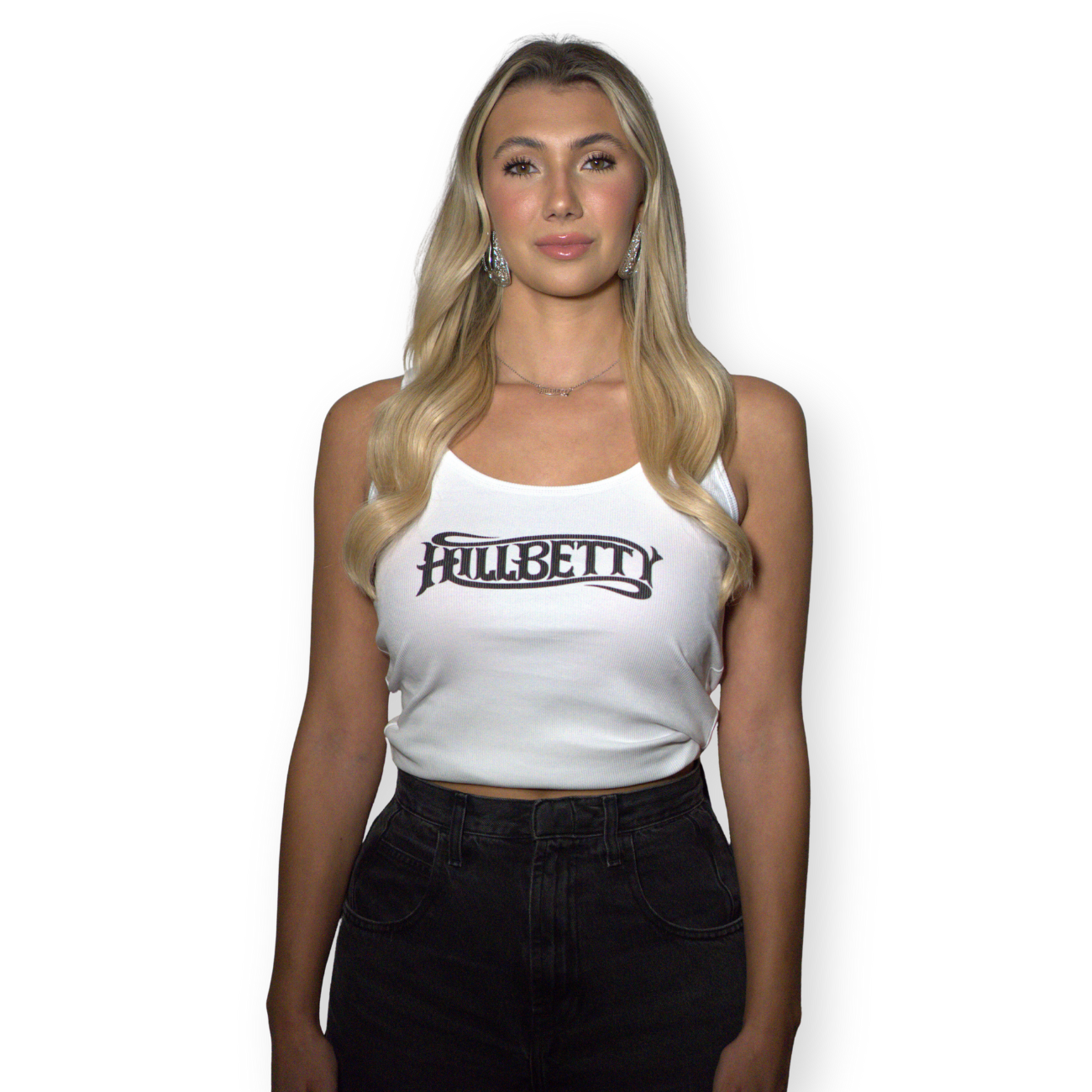 Hillbetty White Tank Top