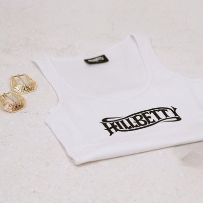 Hillbetty White Tank Top