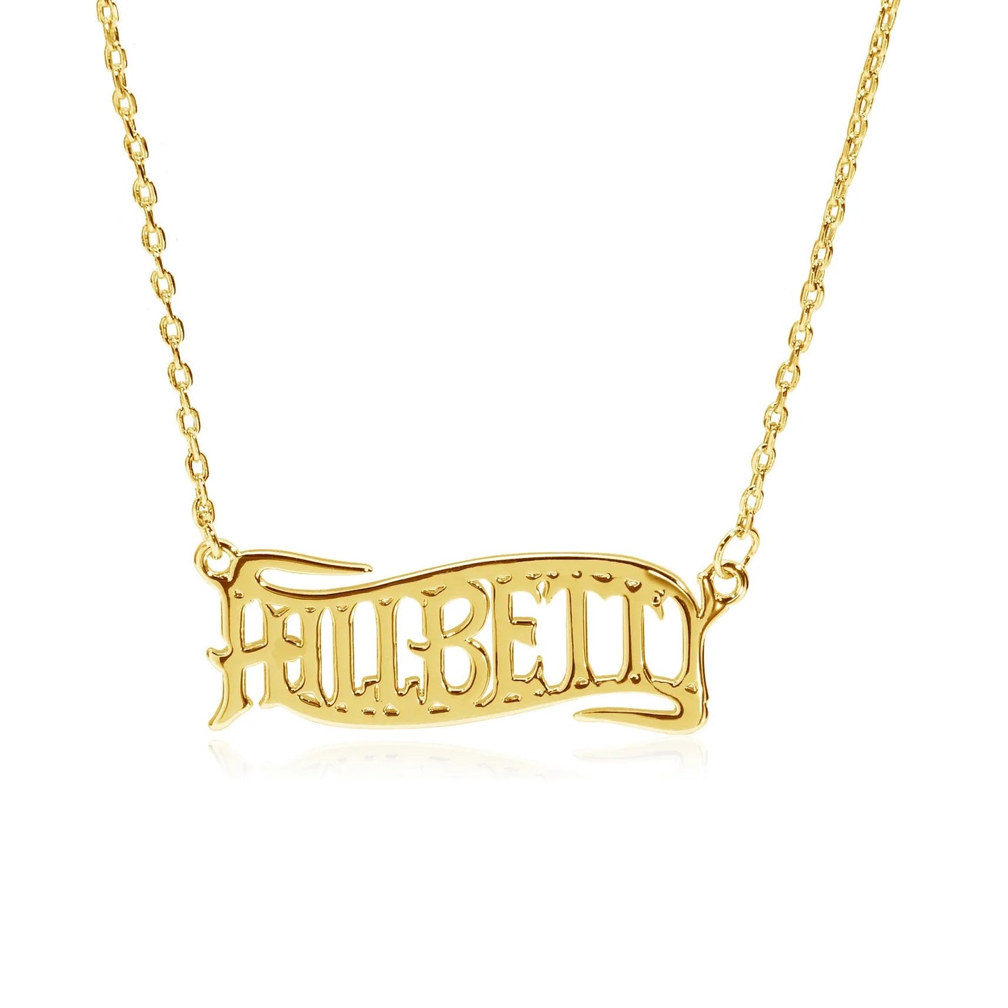 Hillbetty Logo Necklace (Gold)