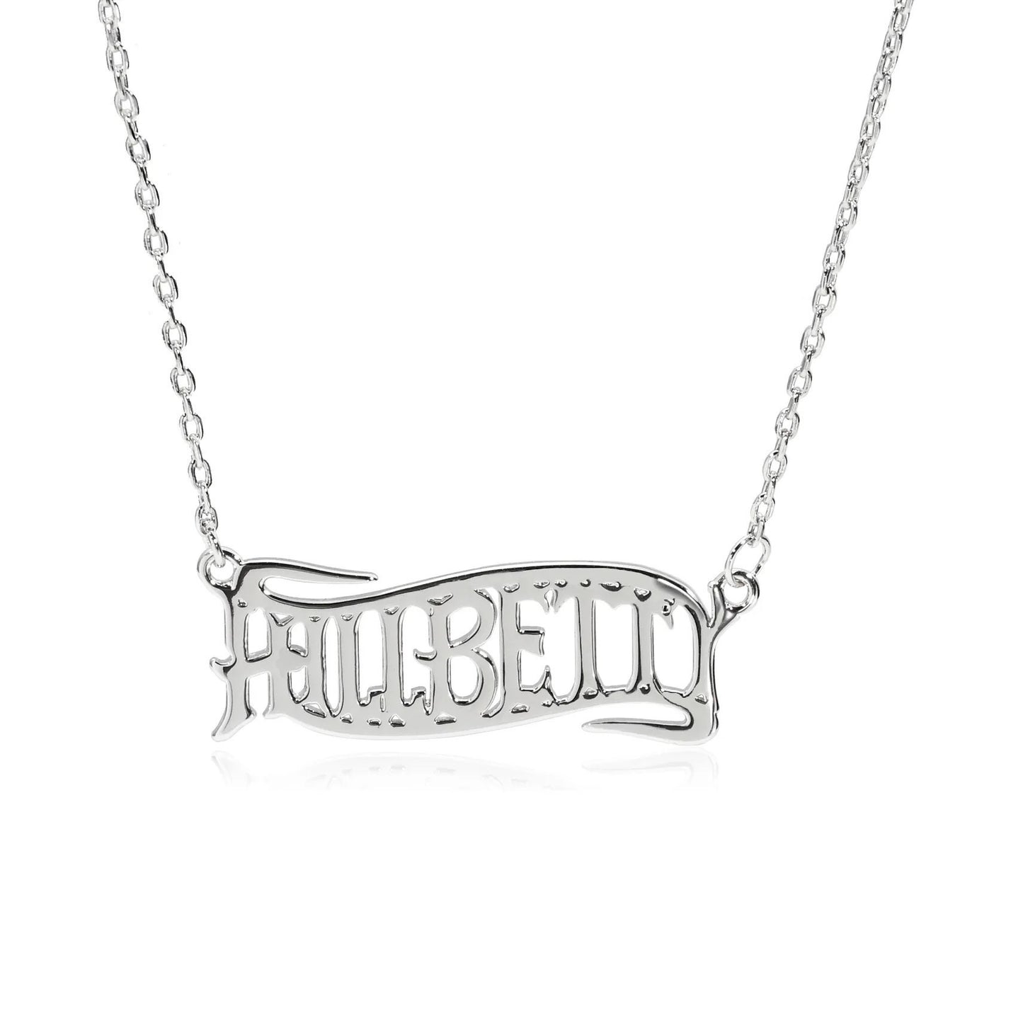 Hillbetty Logo Necklace (Silver)