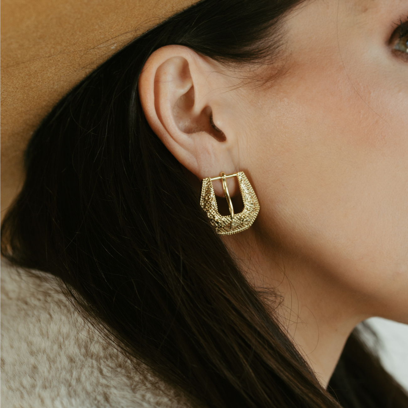 Buckle Betty Earrings
